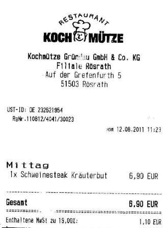 mssi Hffner Kochmtze Restaurant